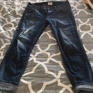 Hudson Crop Stretch Jeans